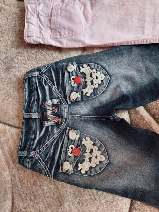 Джинси для дівчинки,7 років,128-134