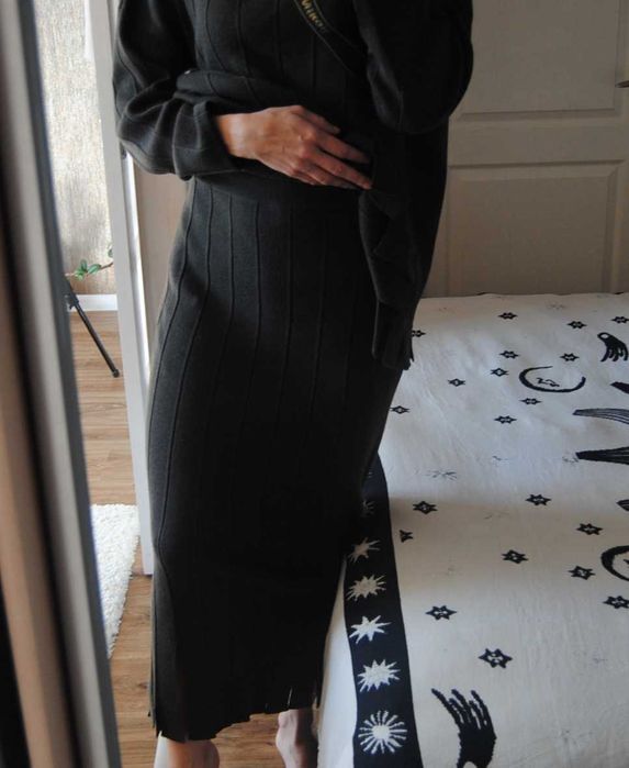 Костюм в'язаний шерсть / акрил р-р М-Л / костюм вязаный