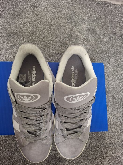 Adidas Campus 00s из серой замши