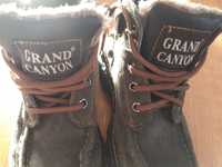 Buty zimowe skórzane 32 chłopięce Grand Canyon