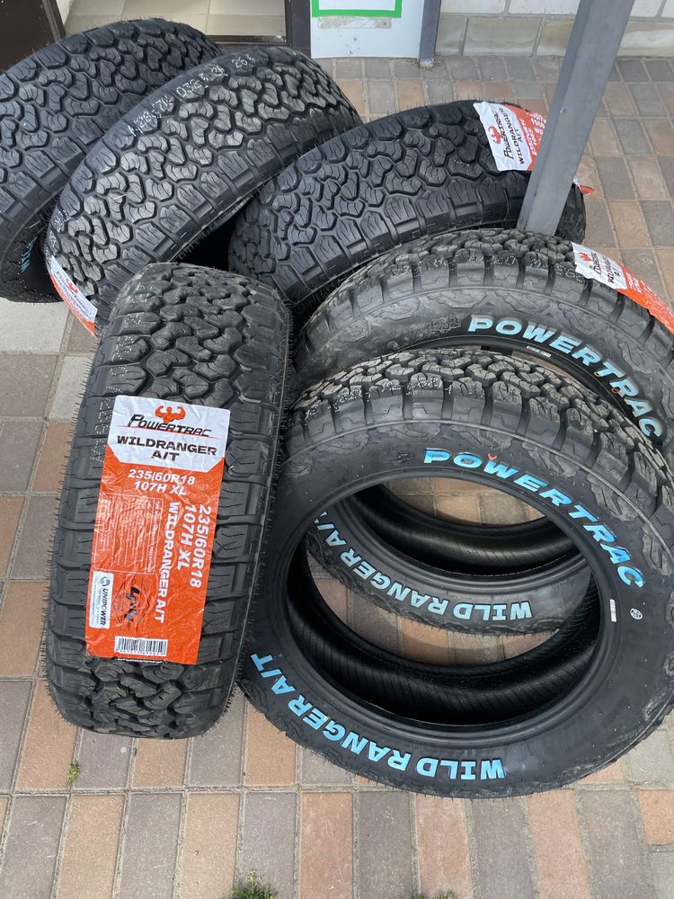 грязева резина колеса 235/60 R18 AT nissan ford ssangyong Mitsubishi