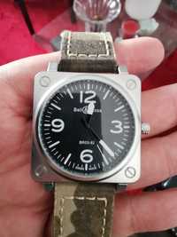Relógio aviador 45 mm quadrado em excelente estado