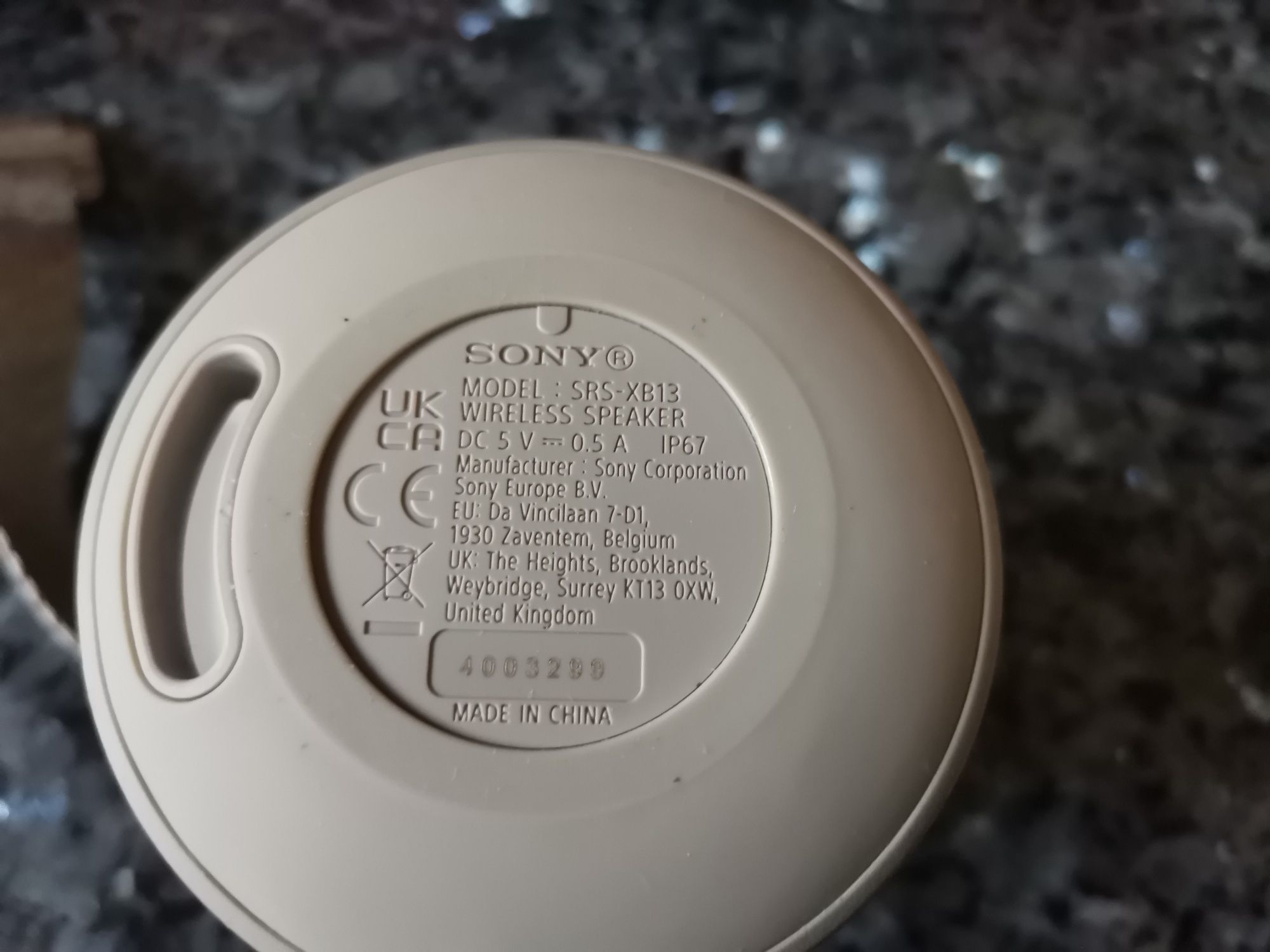 Przenośny głośnik SONY SRS-XB13