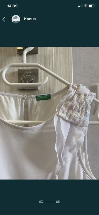 Святкова сукня платье Benetton Zara