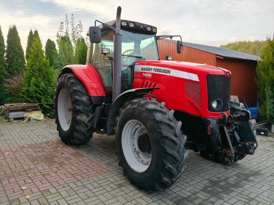 Massey Ferguson 7495 z Niemiec, Pneumatyka