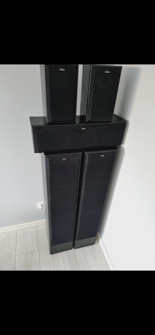 Amplituner Denon zestaw głośników Eltax