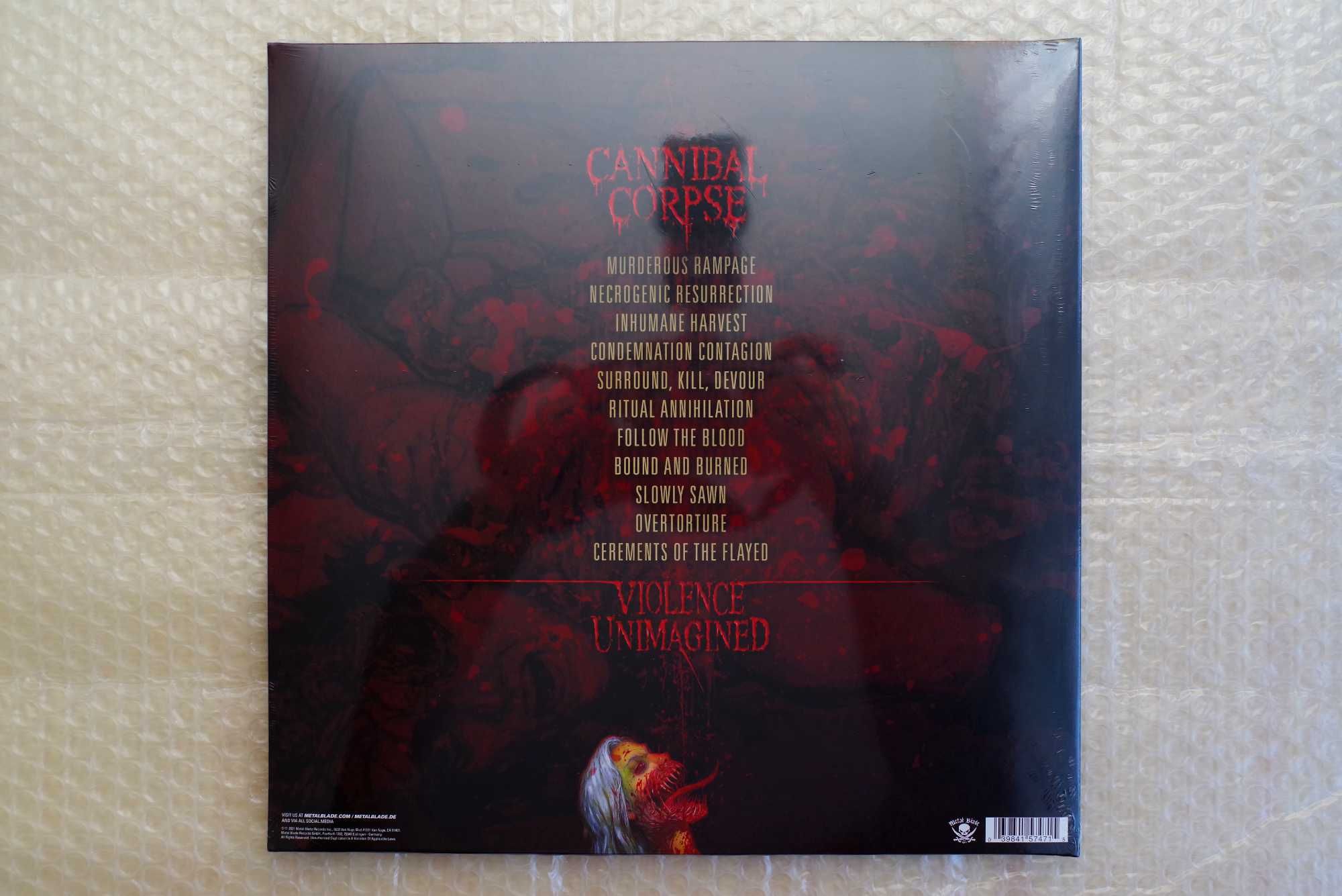 Cannibal Corpse – Violence Unimagine. WYNYL. NOWA.