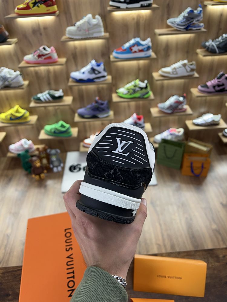 Кросівки Louis Vuitton Trainer LV Monogram Black / White