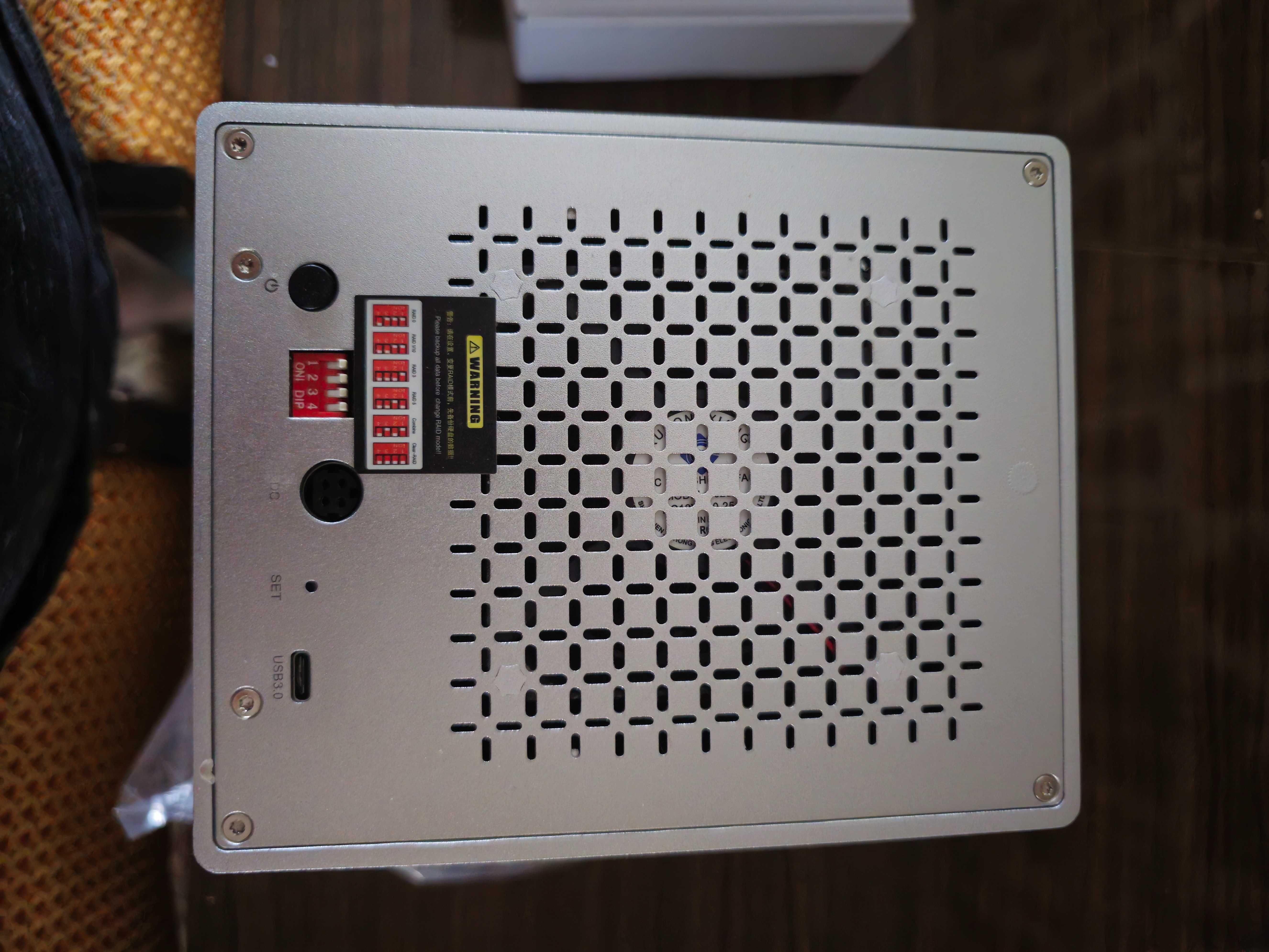 Obudowa dysku 5x HDD SSD Yottamaster USB-C RAID
