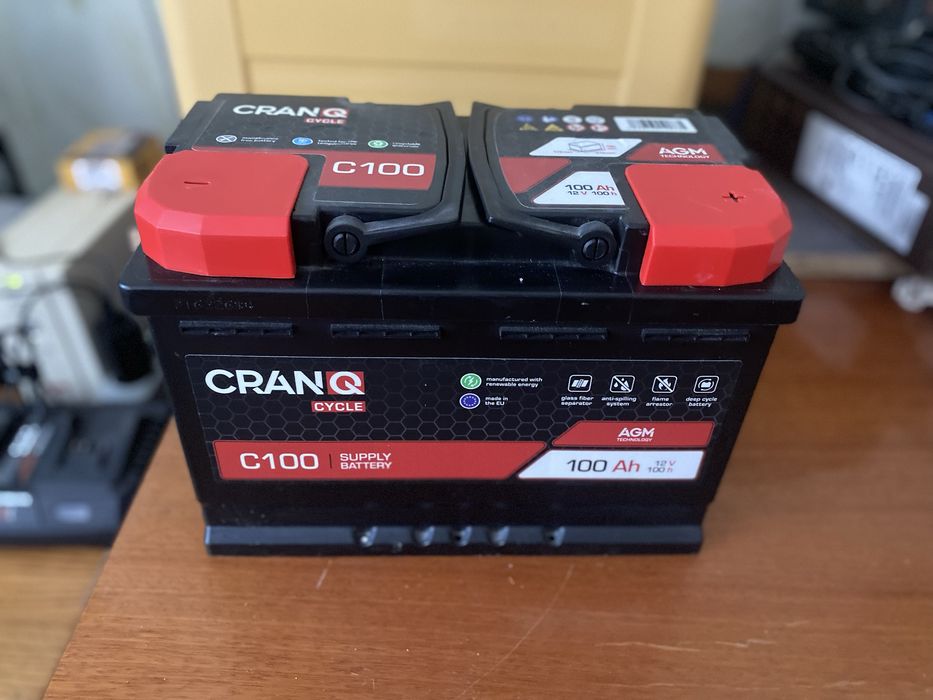 Акумуляторна батарея AGM CRAN C100 12V 100Ah