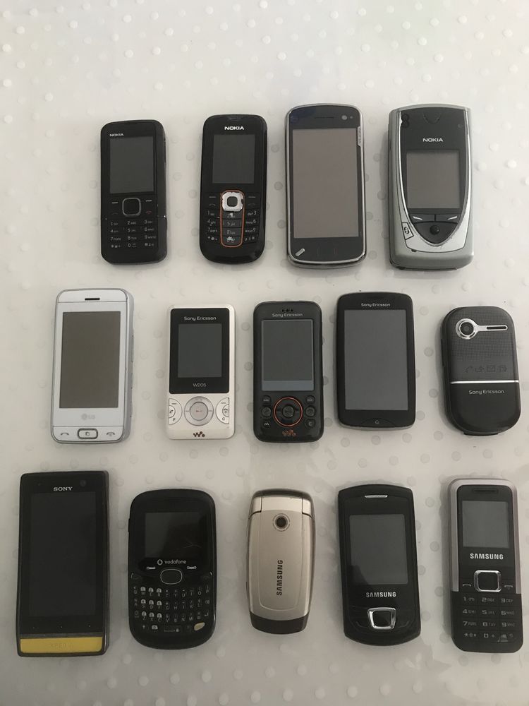Nokia, sony ericson, Aeg, samsung, telemoveis. Gps