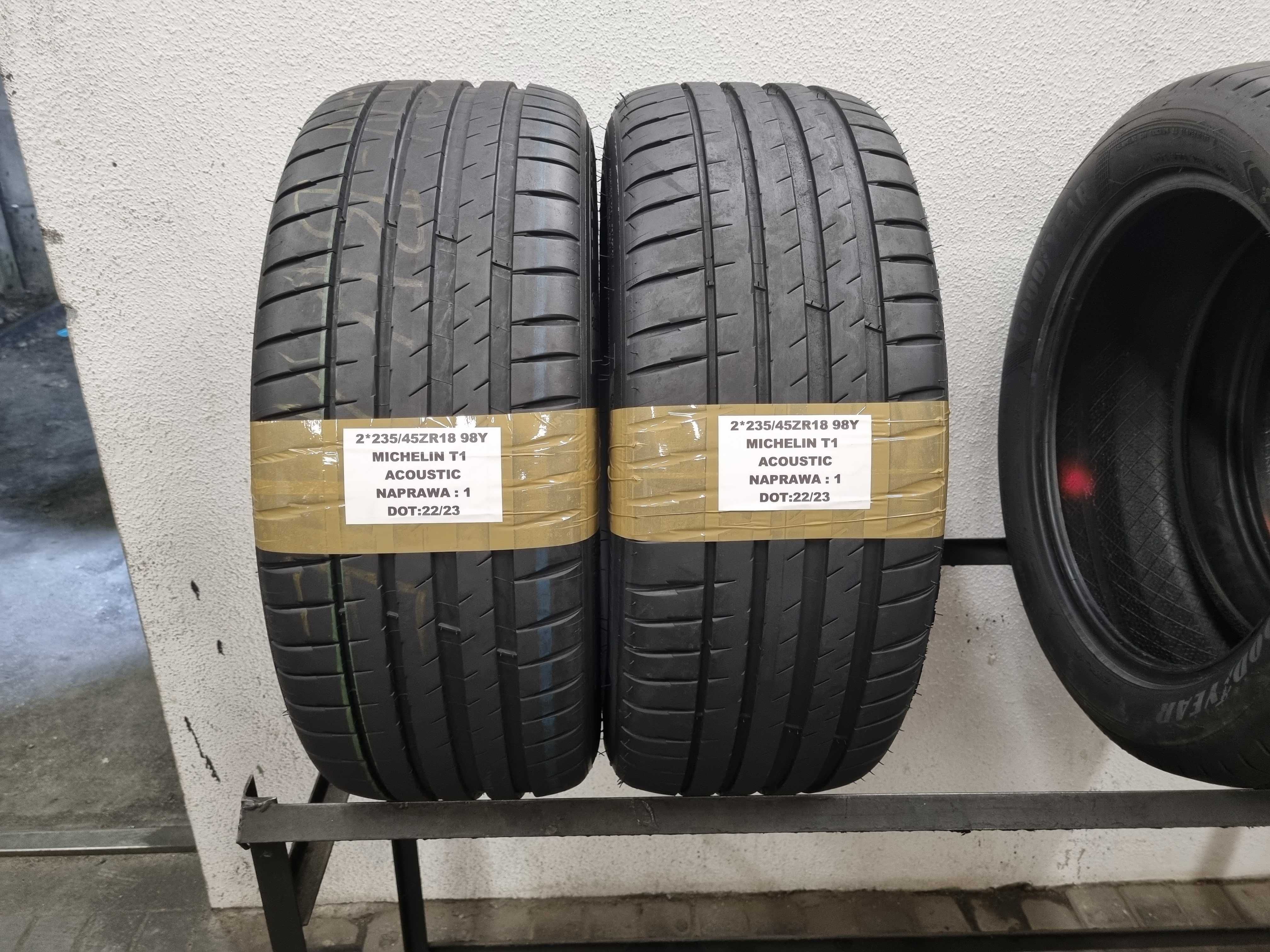 235/45/18 98Y Michelin Pilot Sport 4 T1 ACOUSTIC PARA OPON 2SZT