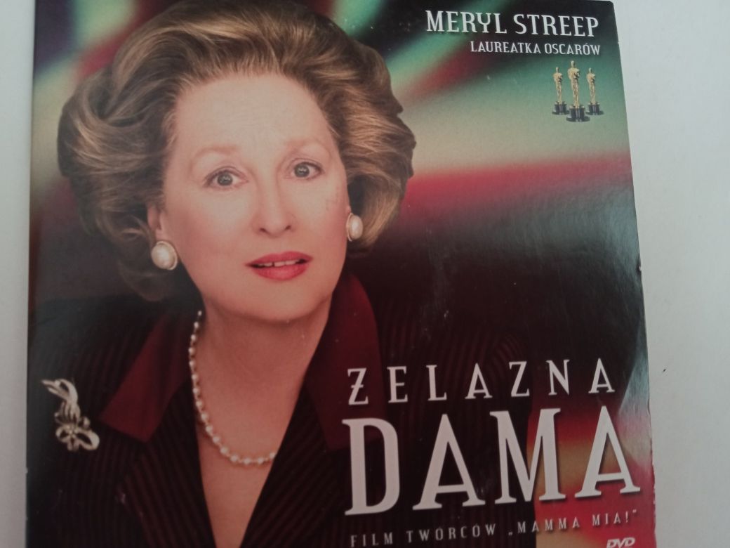 Film dvd Żelazna dama z Meryl Streep