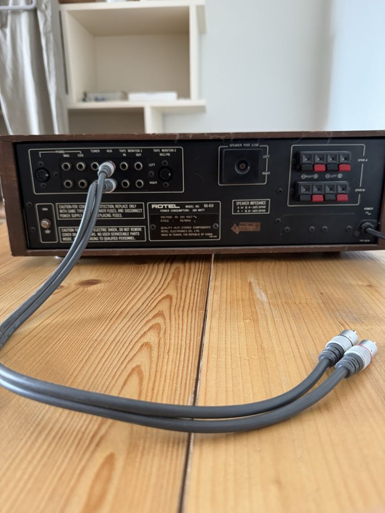 Rotel ra 114 wzmacniacz vintage audio