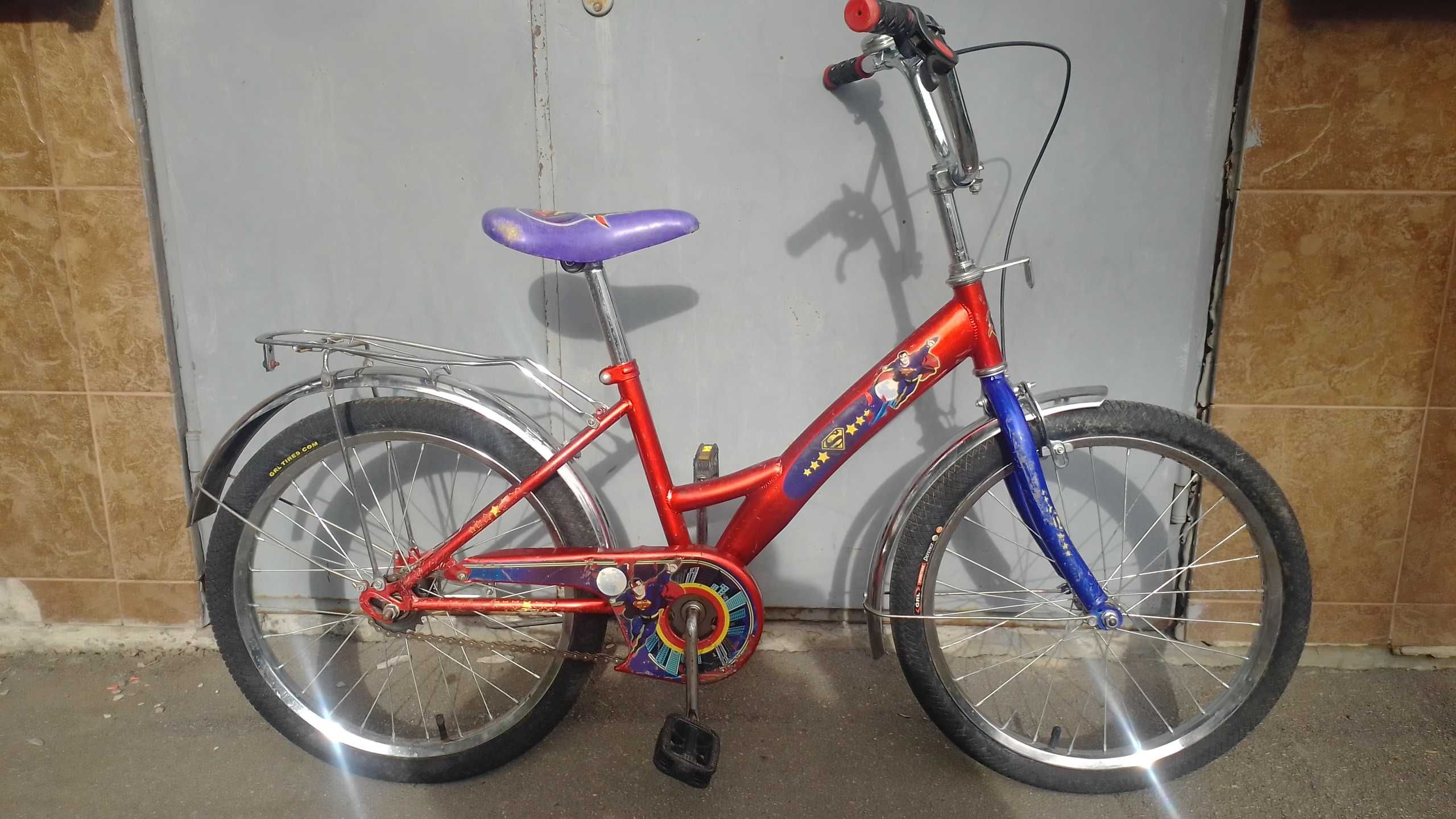 Детский велосипед на 14" раме , колеса 20".