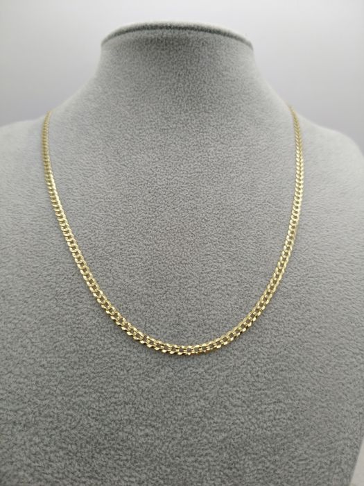 Złoty Łańcuszek Pancerka 50cm Pr.585 Nowy Zapraszamy