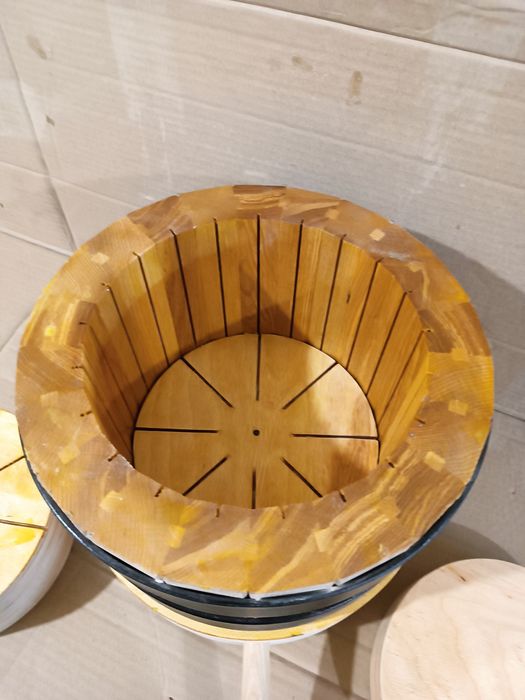 Бочка деревянная для маслопресса 5,5 литра