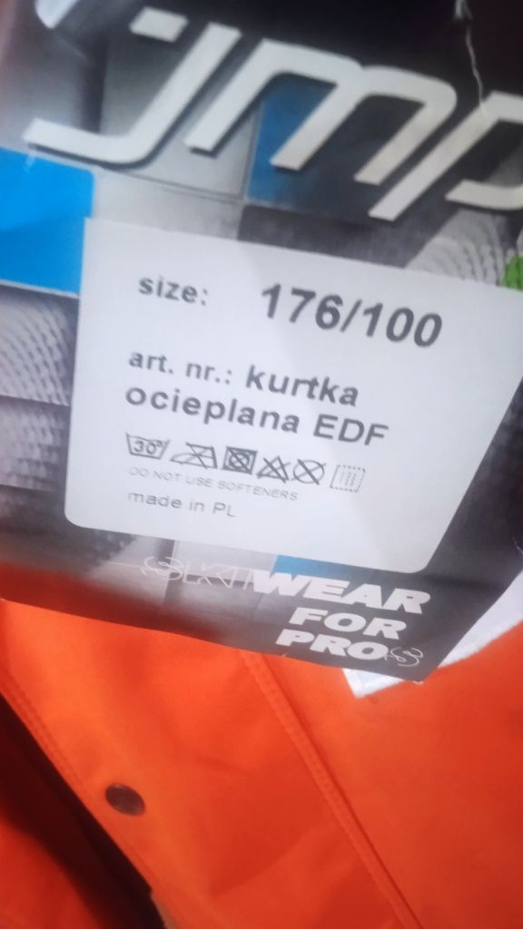 Kurtka robocza JMP ocieplana