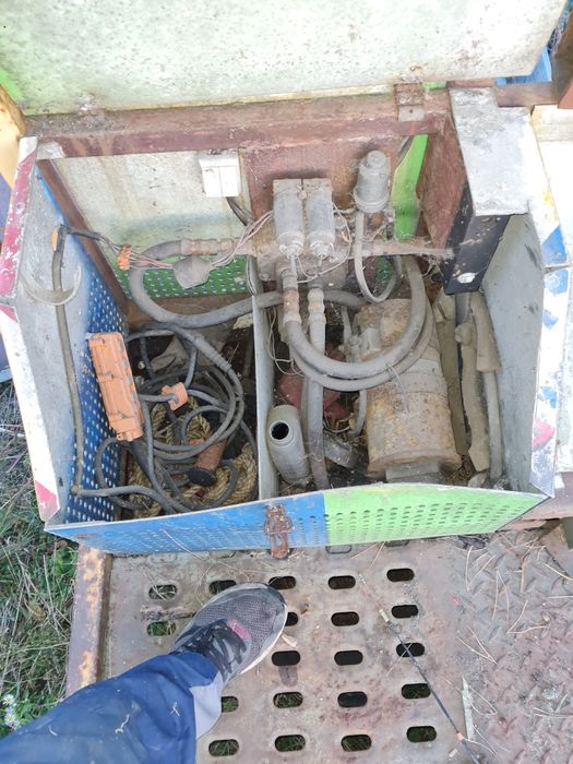 Mercedes Atego 814 najazd przyczepa rozrzutnik