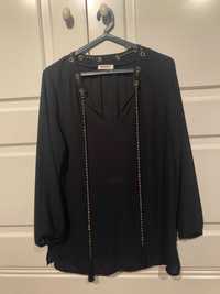 túnica preta  muito elegante marca NEXTYS MADE IN FRANCE tamanho S