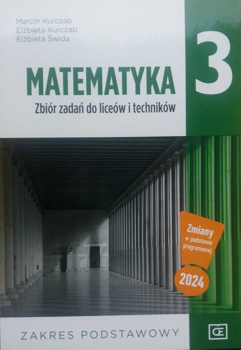 Matematyka LO 3 Zbiór zadań ZP Pazdro