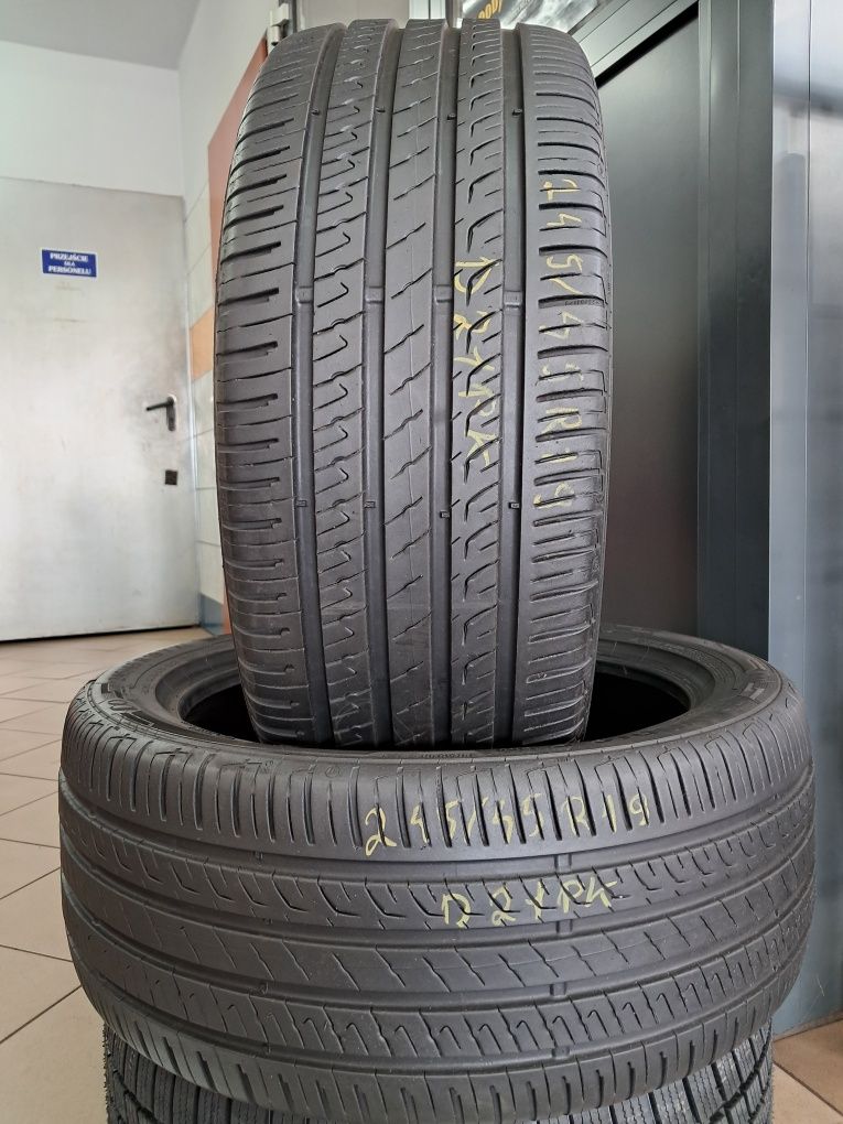 Opony używane 2x 245/45R19 Barum Bravuris 5HM Lato Gwarancja