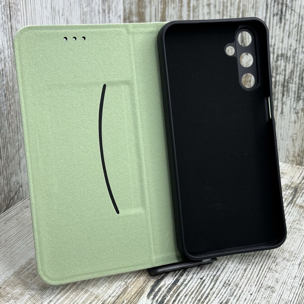 Чехол книжка Leather Case на Samsung A15/ А35/ А55