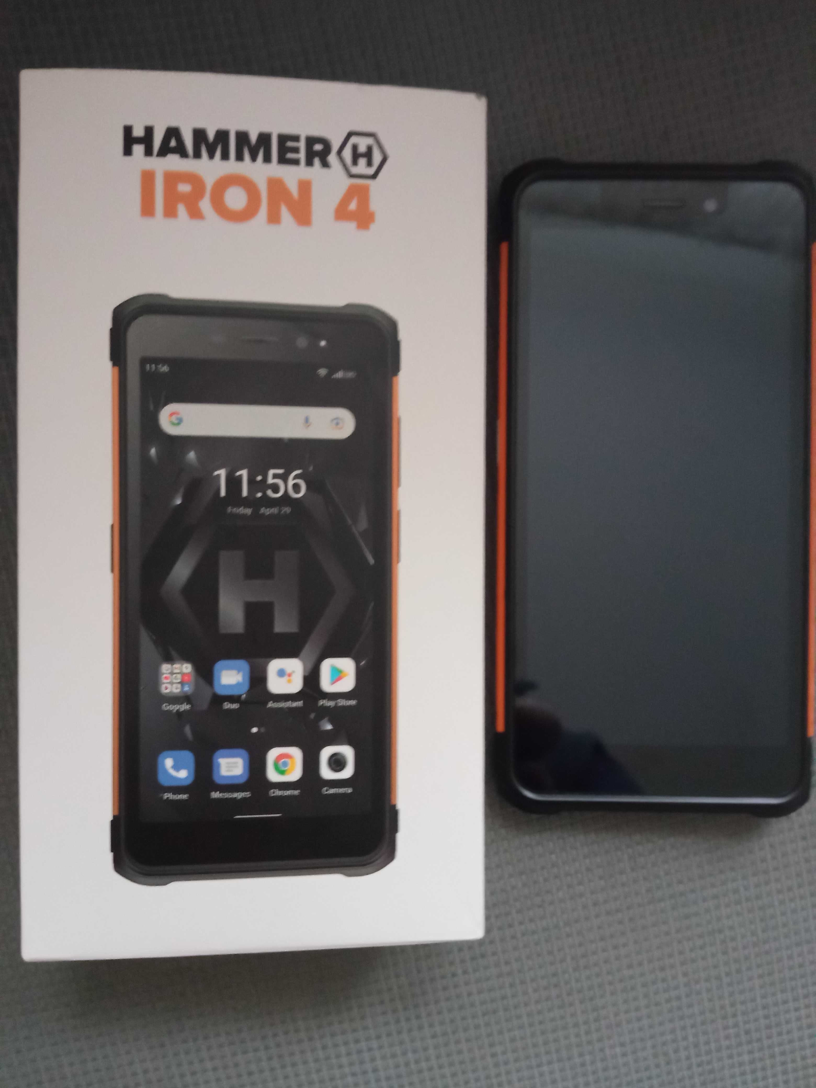 Pancerny smartfon Hammer Iron 4 - Okazja na gwarancji