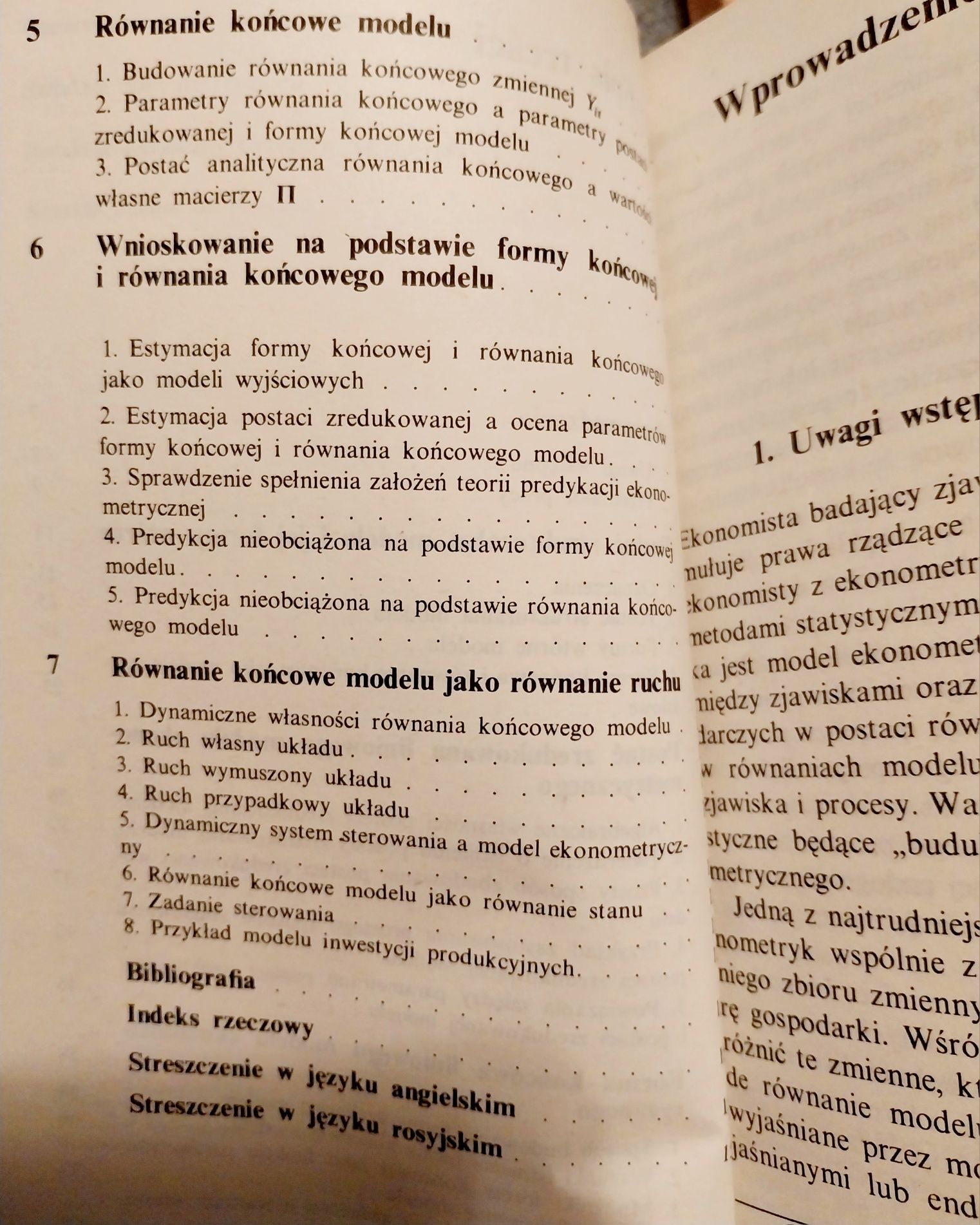 Matematyczne modelowanie / Dynamiczne modele