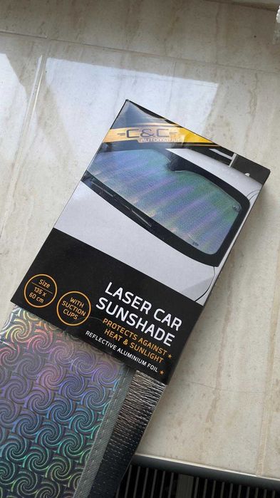 Osłona przeciwsłoneczna do auta NOWA - Nie otwarta