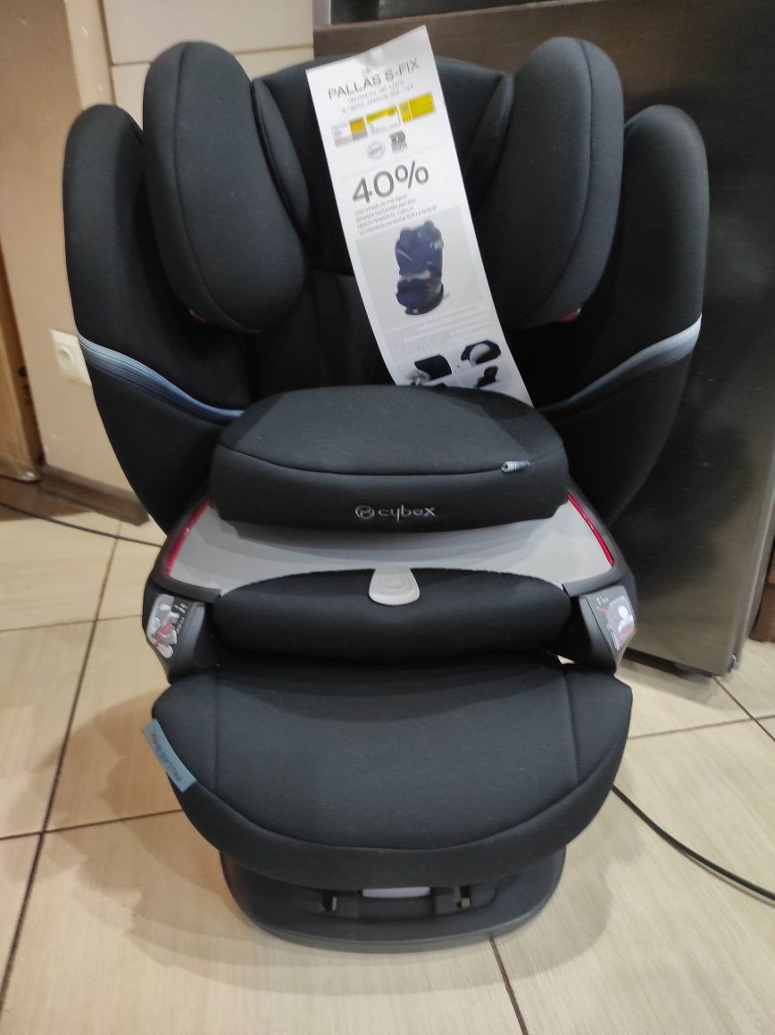 Nowy fotelik samochodowy Cybex 9-36 kg, ISOFIX, ADAC, ochrona boczna