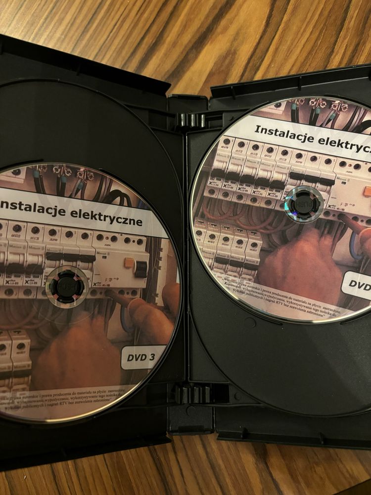 Poradnik DVD Budowa domu jednorodzinnego instalacje elektryczne 8 płyt