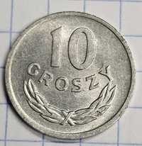 10 gr groszy 1968 , stan I/I- , mennicza