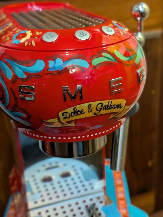 Máquina Café SMEG Dolce Gabanna Nova edição limitada