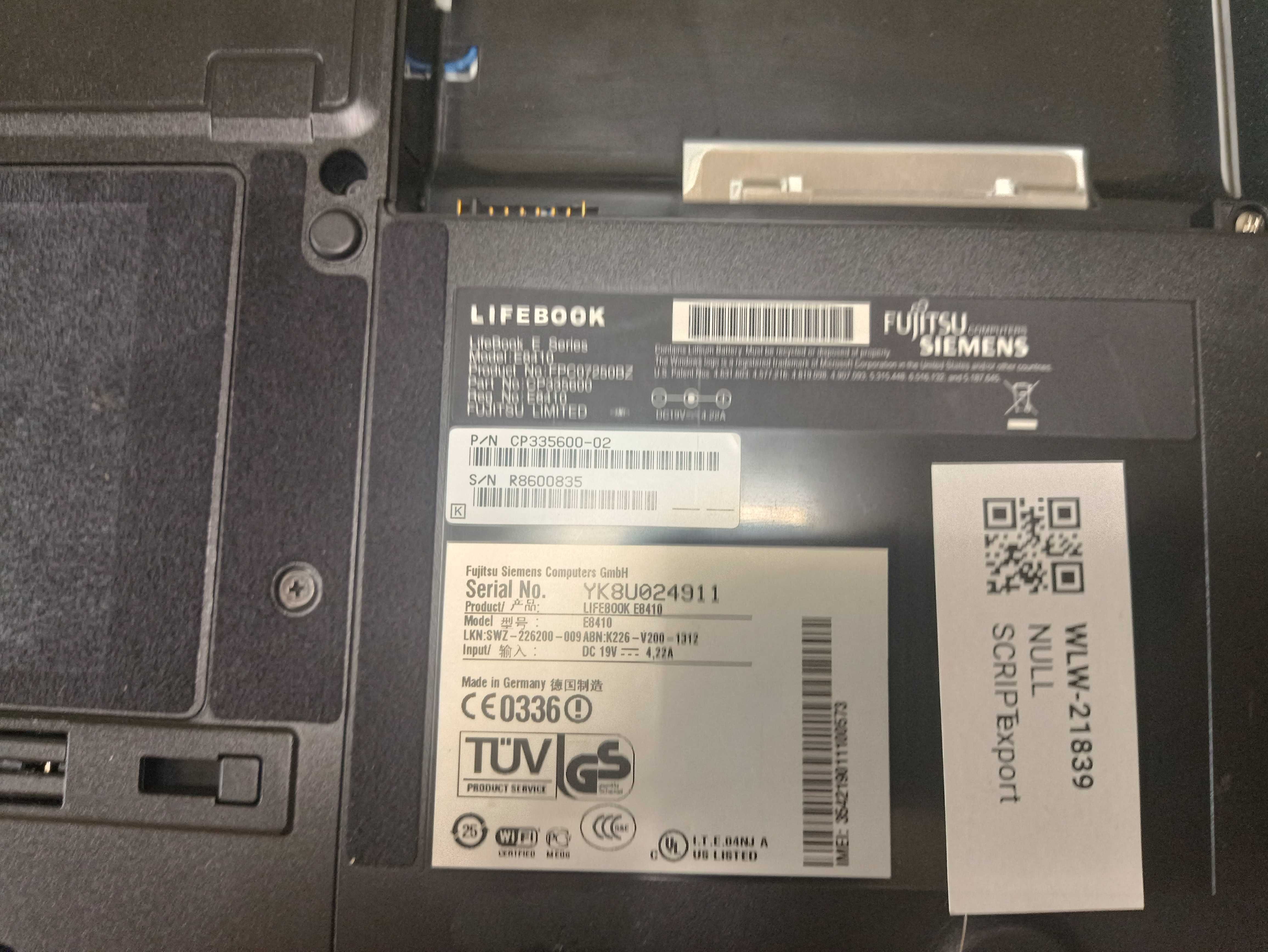 Fujitsu LifeBook e8410