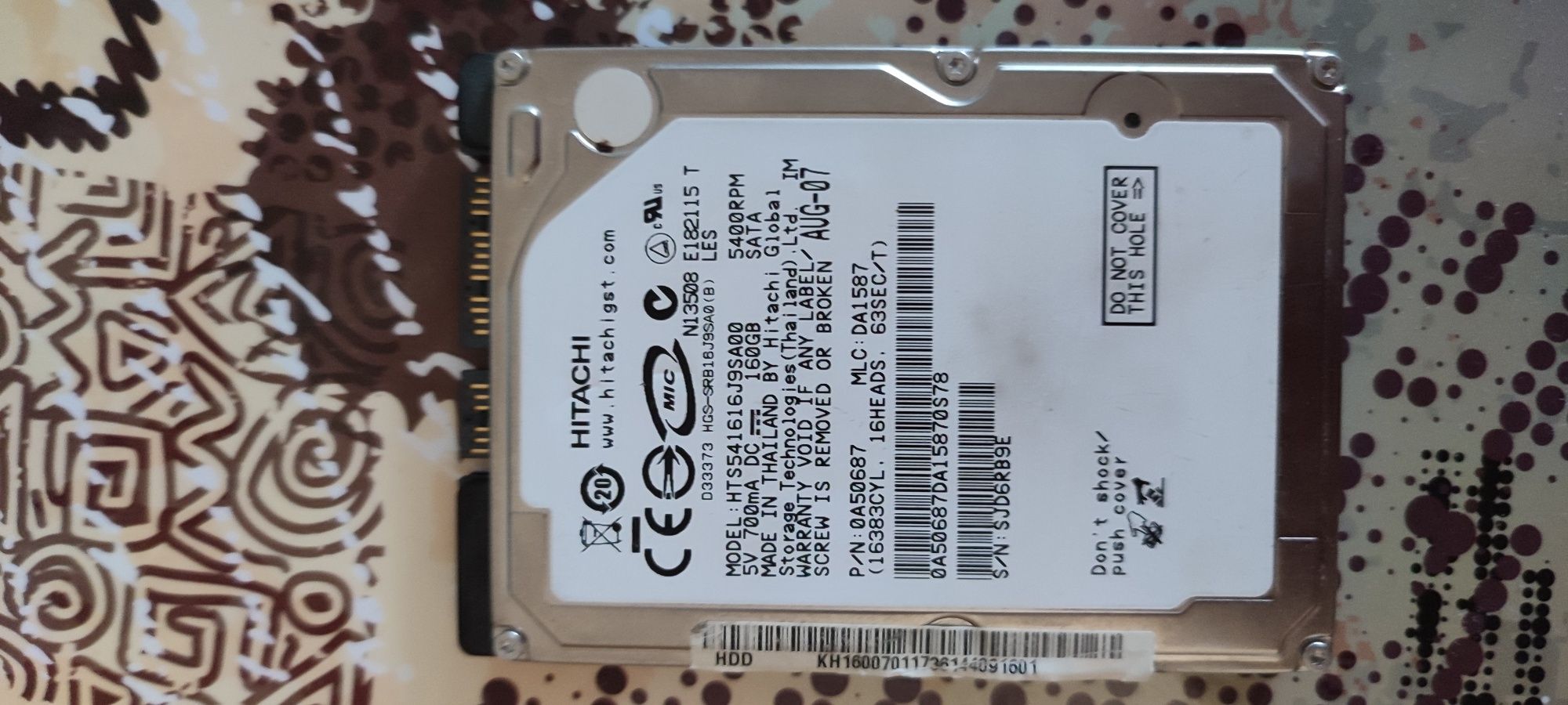 Продам жёсткий диски HDD на 500GB