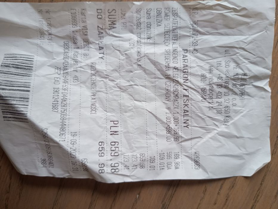 Rower Spiderman 14 cali