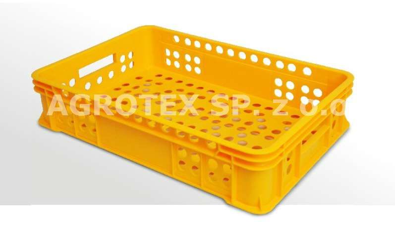 Skrzynki Skrzynka Piekarnicza N131 Pieczywo Chleb Bułki Nowy - Atest