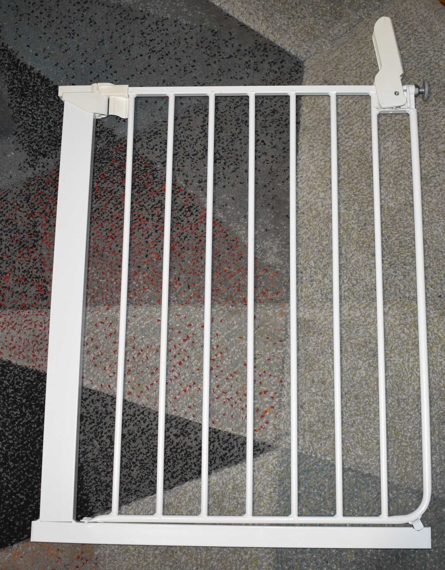 Bramka,barierka zabezpieczająca,ochronna do drzwi, rozporowa 63-69,5cm