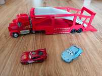 Mattel Disney Auta Maniek Transporter, Zygzak McQueen, Sally