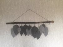 Makrama liście, piórka Boho