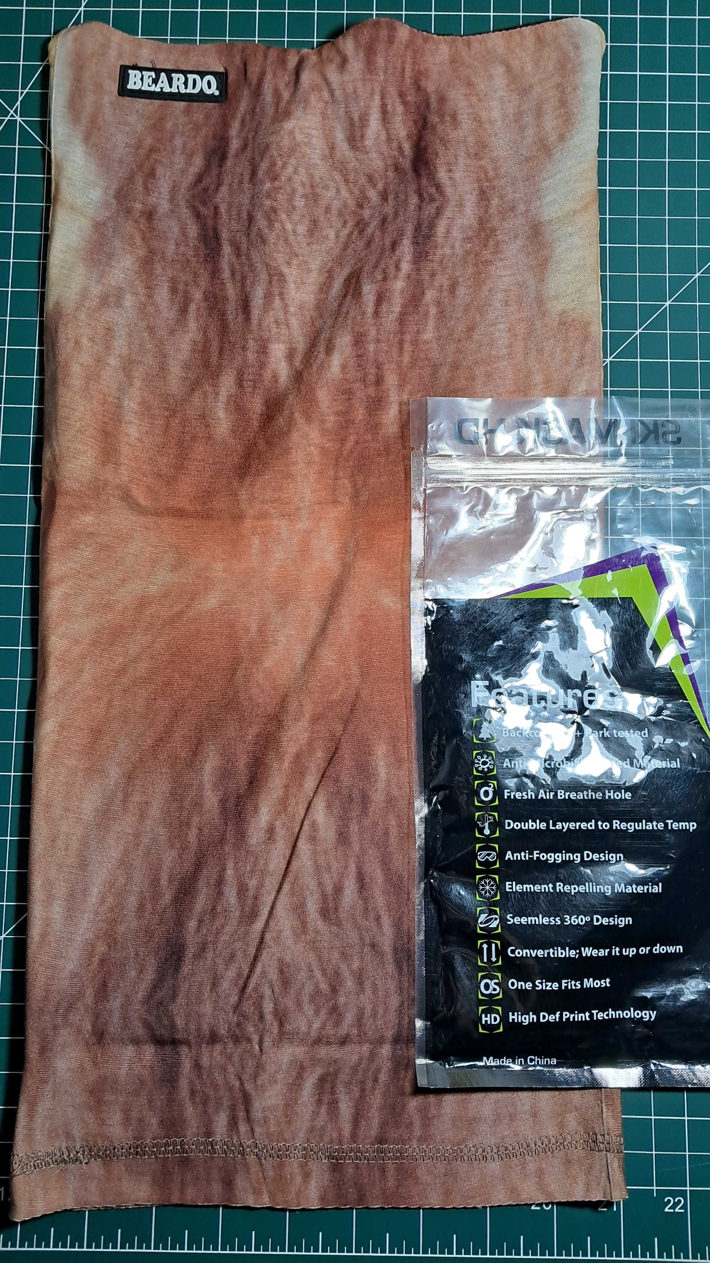 BEARDO maska komin buff #D HD rudy kot ocieplana plar