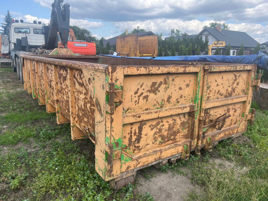 Zabudowa Hakowa hakowiec + kontener wywrotka 6x4