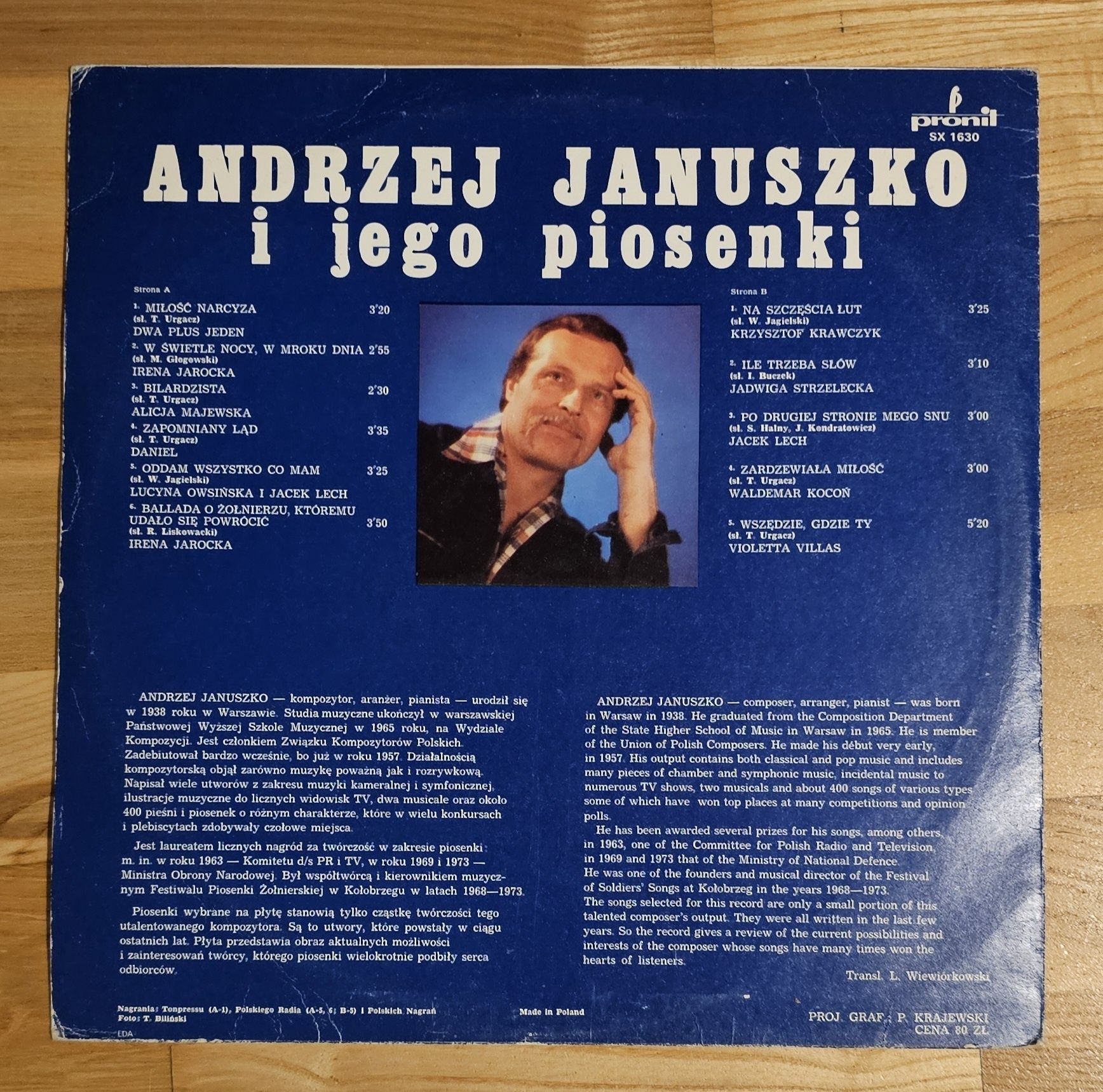 Andrzej Januszko i jego piosenki