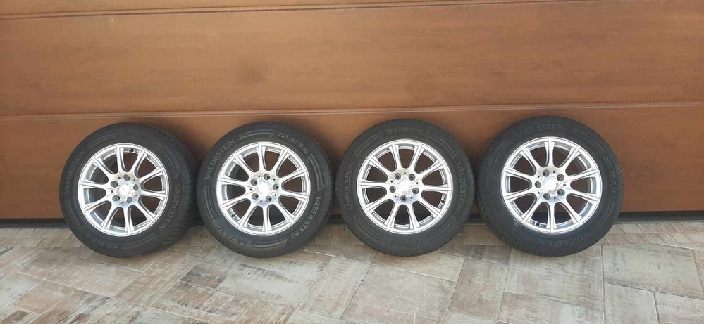 Alufelgi 5x112 16 calowe OE wraz z oponami 205/55/16 NOWE