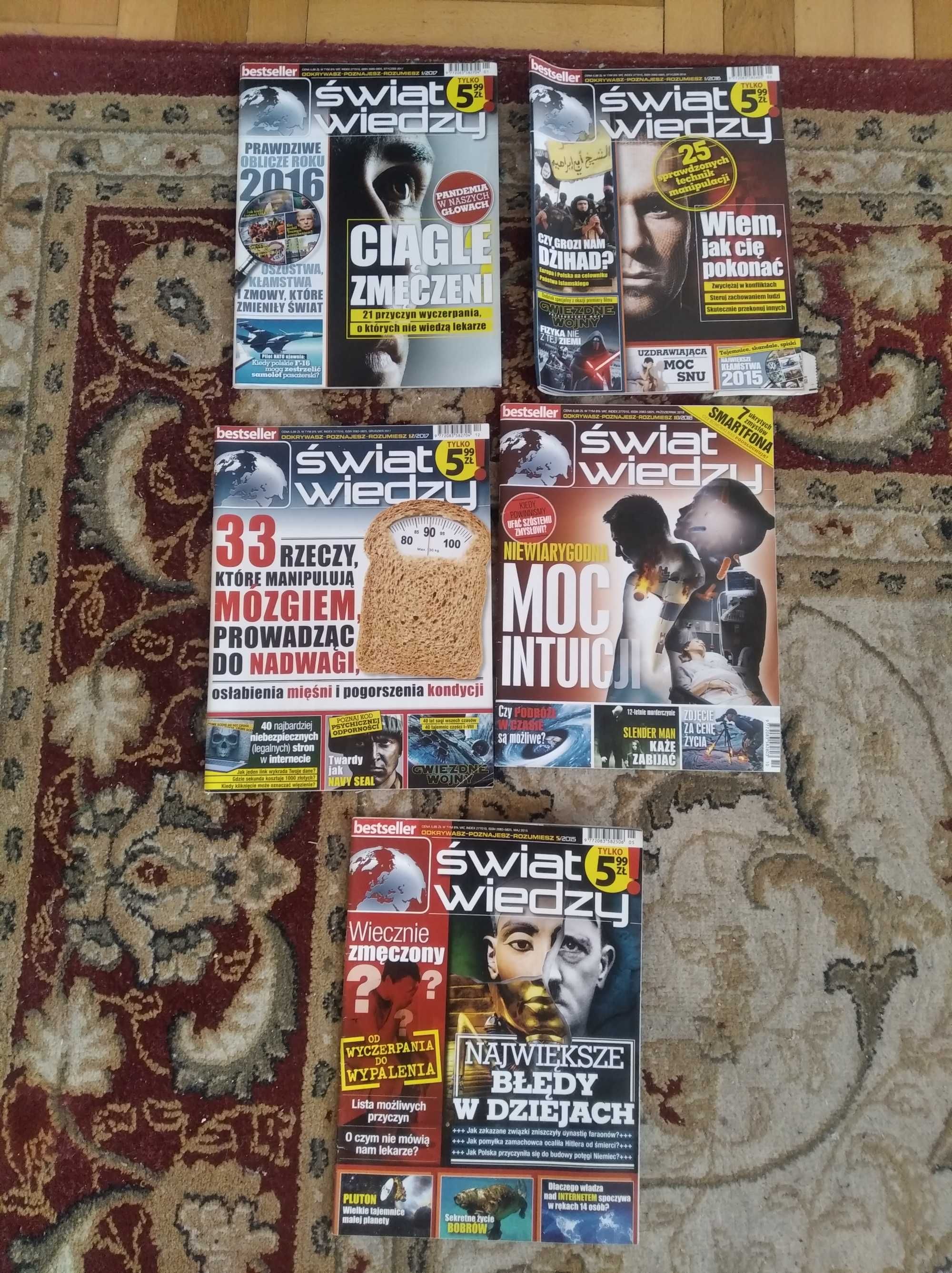 świat wiedzy 5 numerów o zdrowiu