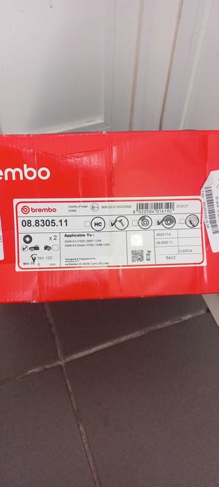 Discos travão Brembo