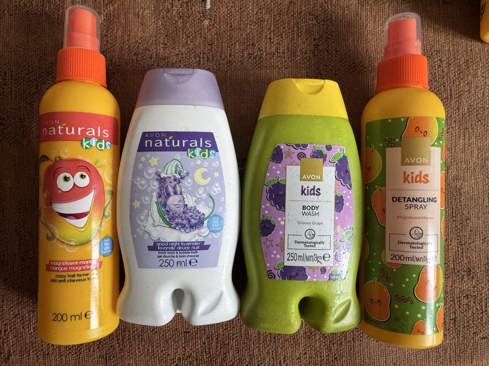 Zestaw 4szt Avon kids