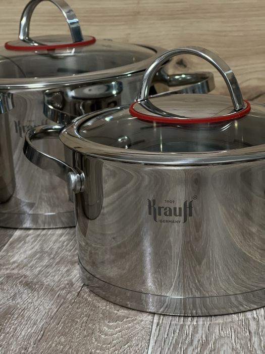 Набір каструль Krauff 6 предметів Grand Chef 1,9/2,6/3,6 л 26-308-005