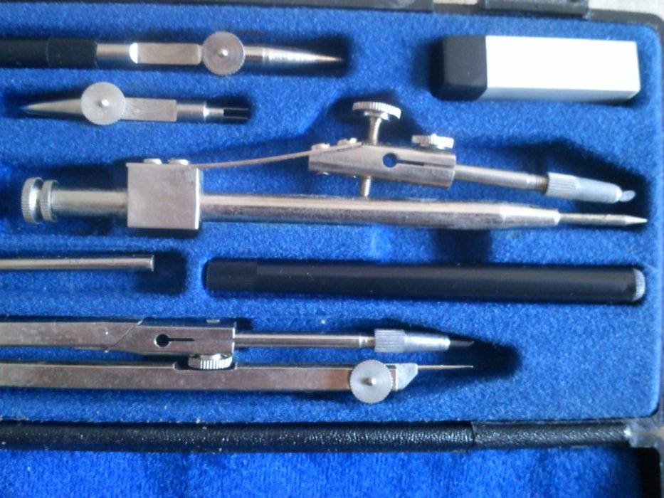 Antigo conjunto de desenho ECOBRA S-5A, completo